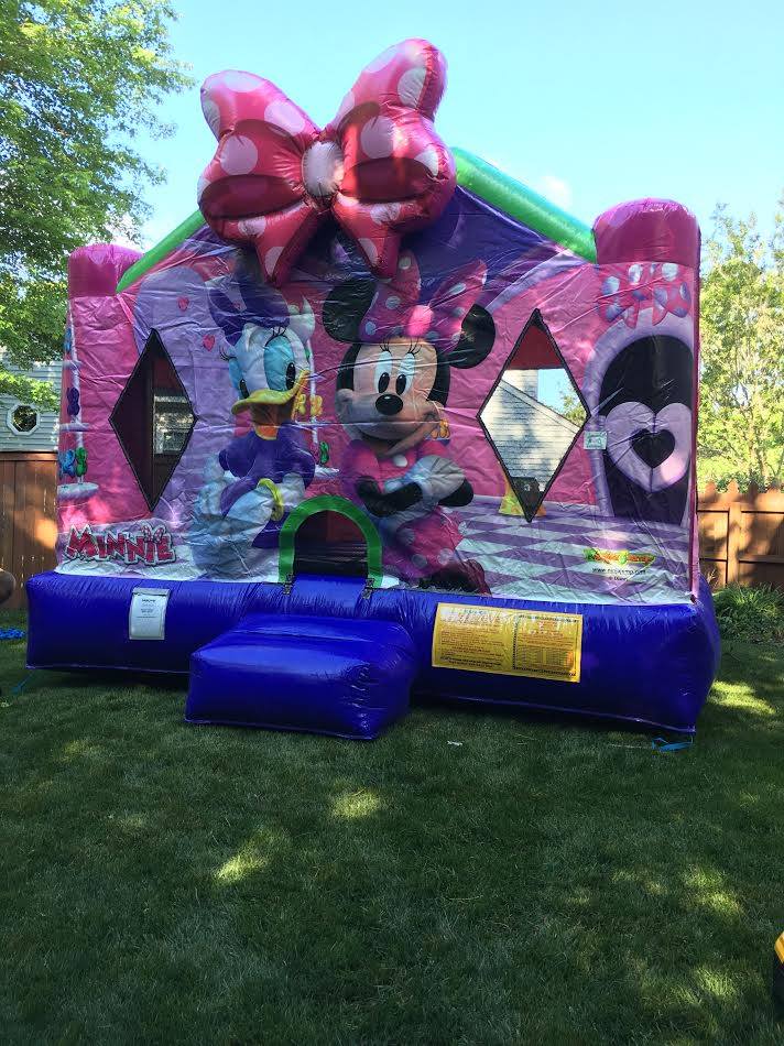 Minnie Mouse Bounce House Large Virginia Beach Inflatables water